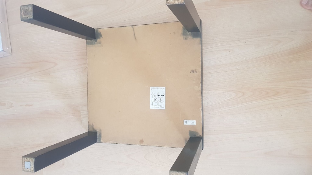 IKEA LACK Yan Sehpa - Siyah 55x55x45 - 15