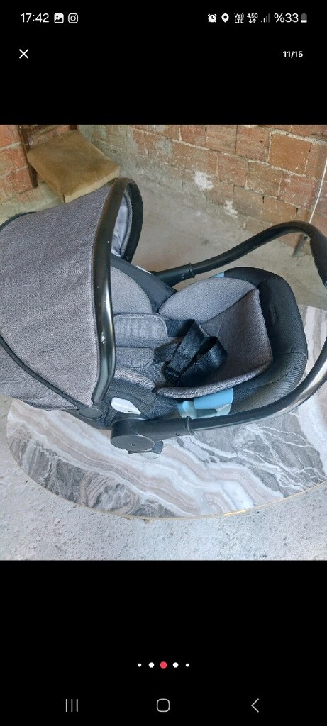 Kraft fit Travel sistem Bebek Arabası - 19
