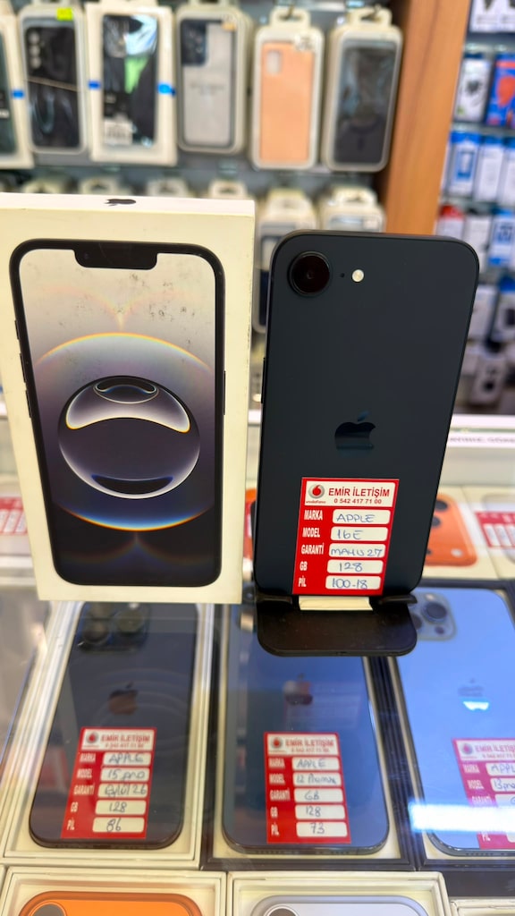 IPHONE 16 E 128 GB SIFIR TEŞHİR ÜRÜN GARANTİLİ TAKASA AÇIK - 3
