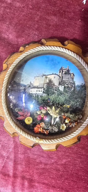 vintage dağcı baltası formunda el yapımı ( kartal /keci simge) 50 cn. - 7