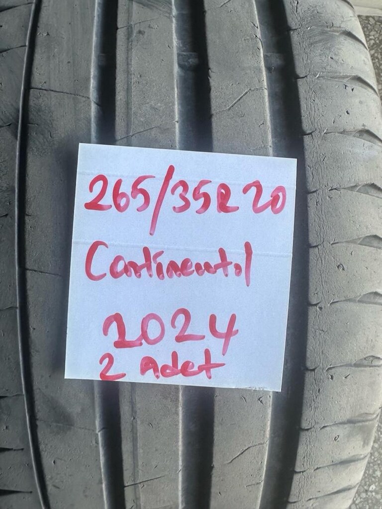 265/35/20 Continental yaz 2024 2 adet - 6