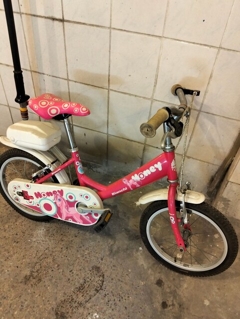 Bianchi marka kız çocuk bisikleti