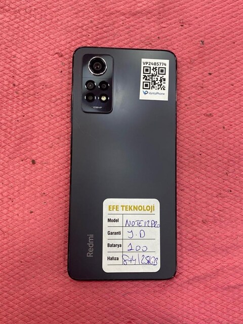 YD KAYITLI REDMİ NOTE 12 PRO 256 GB