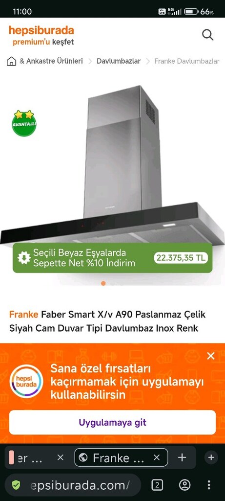 Faber inox davlumbaz - 5