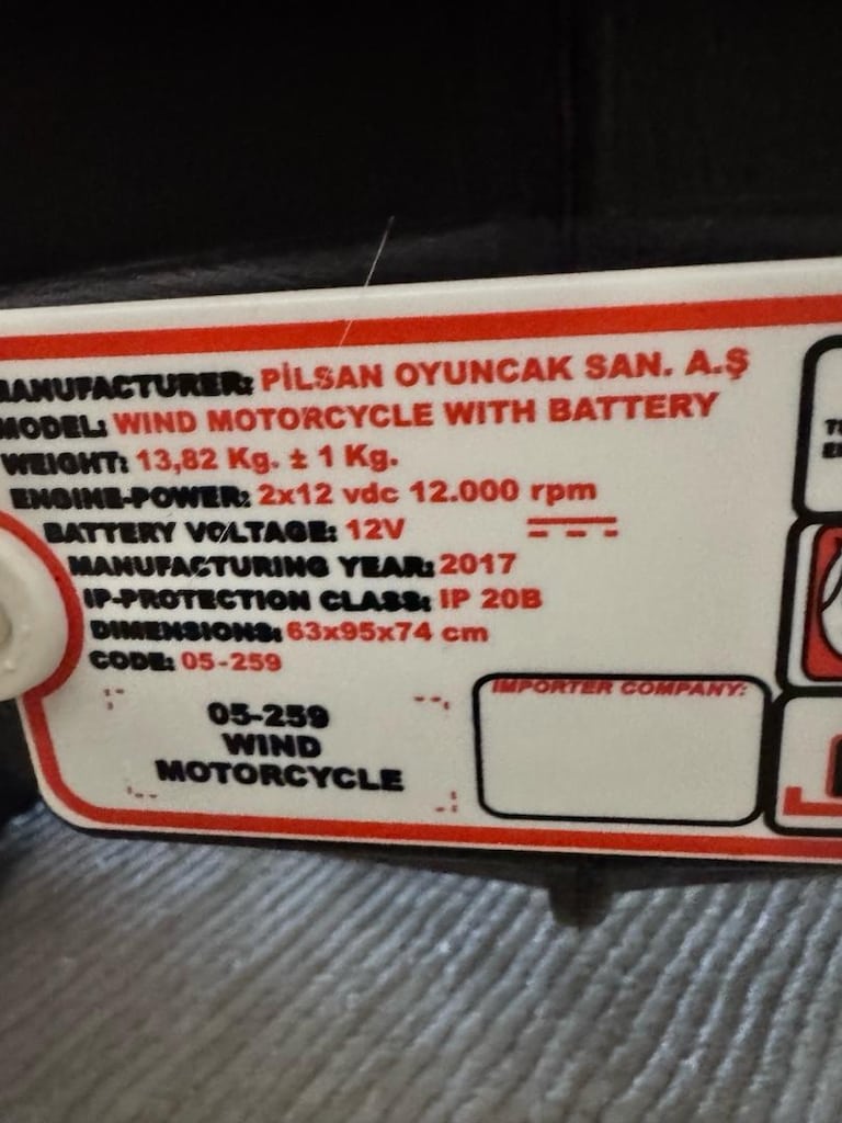Pilsan 12V akülü motor - 4