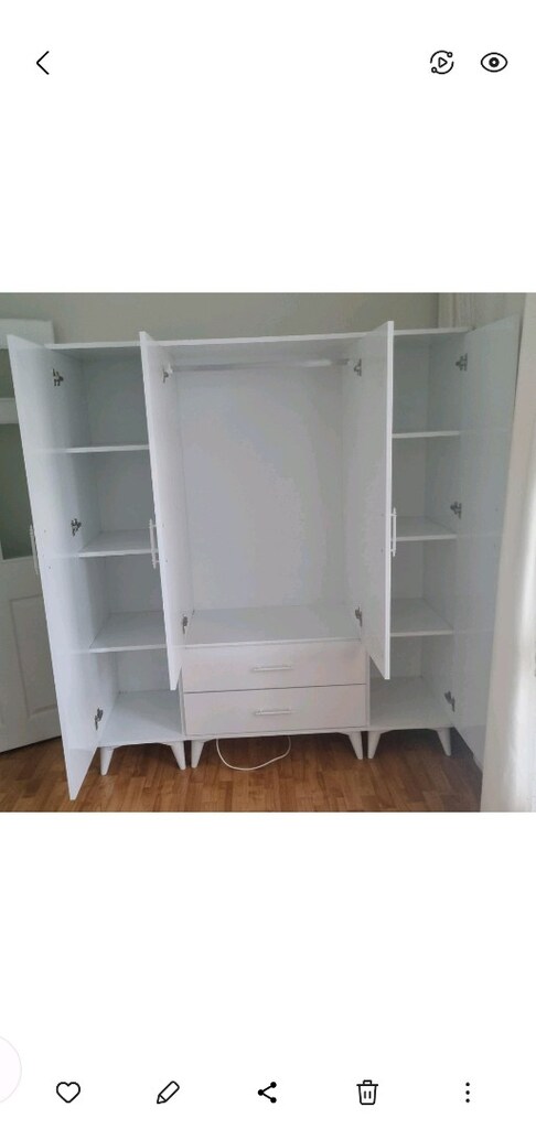 imalattan sıfır 4 Kapılı Gardolap - 3