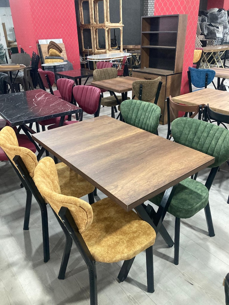 DAMLA TAKIM MASA SETİ CAFE RESTAURANT LOKANTA DIŞ MEKAN ÇAY BAHÇESİ - 6