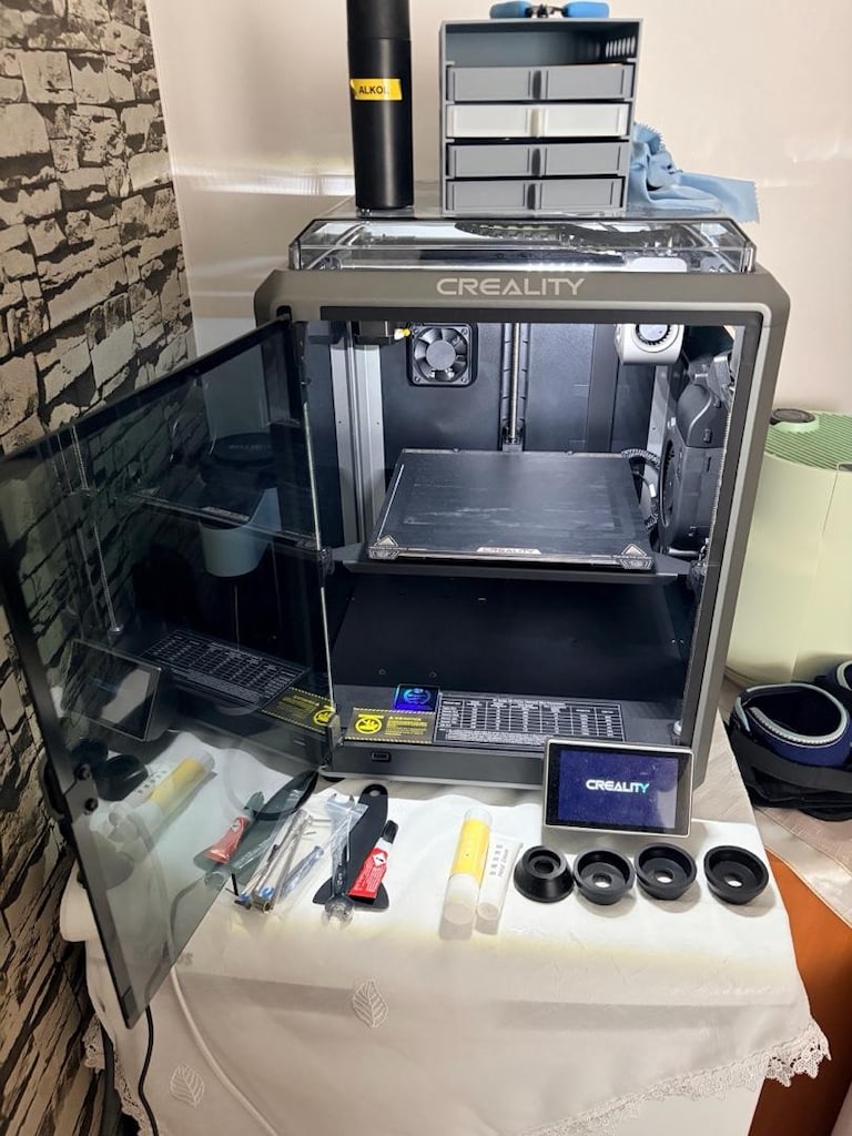 Creality K1 Yüksek Hızlı 3D Yazıcı (AI Kameralı / Garantili) + 6 Adet - 2