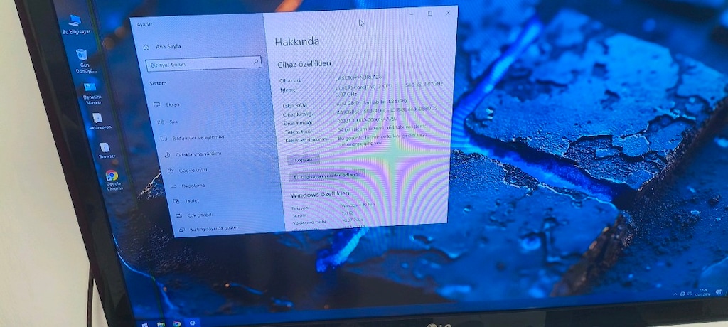 UCUZ OFİS BİLGİSAYARİ..İ3 _6GB RAM_1GB EK_160 hdd_ wifi li..win 10 - 3