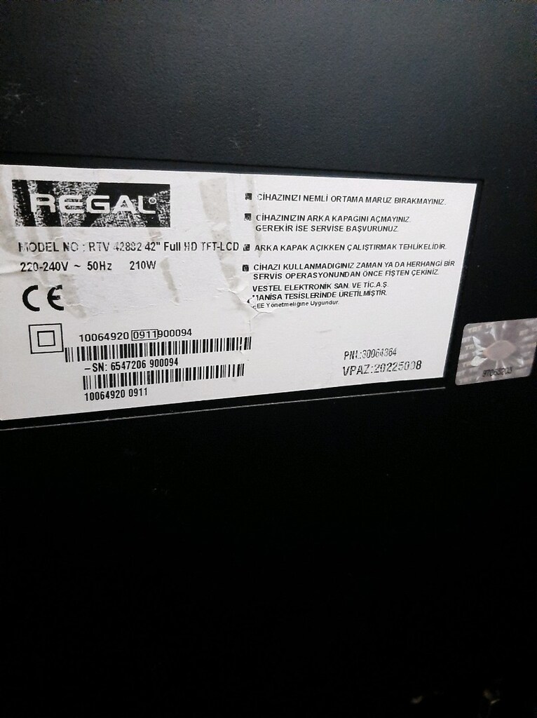 REGAL 43 INC PLAZMA TV - 2
