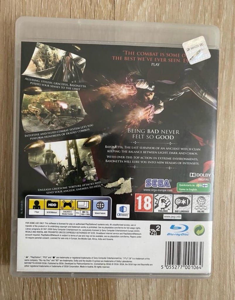 Bayonetta Ps3 oyun sıfır ayarında - 3