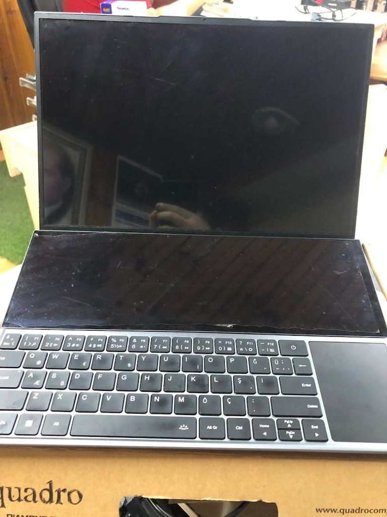Quadro DS1630 Intel Core i7 10850H 16GB 512GB SSD Freedos 16" Taşınabi - 2