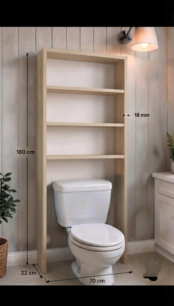 Banyo Düzenleyici Kapaksız Dolap - 4