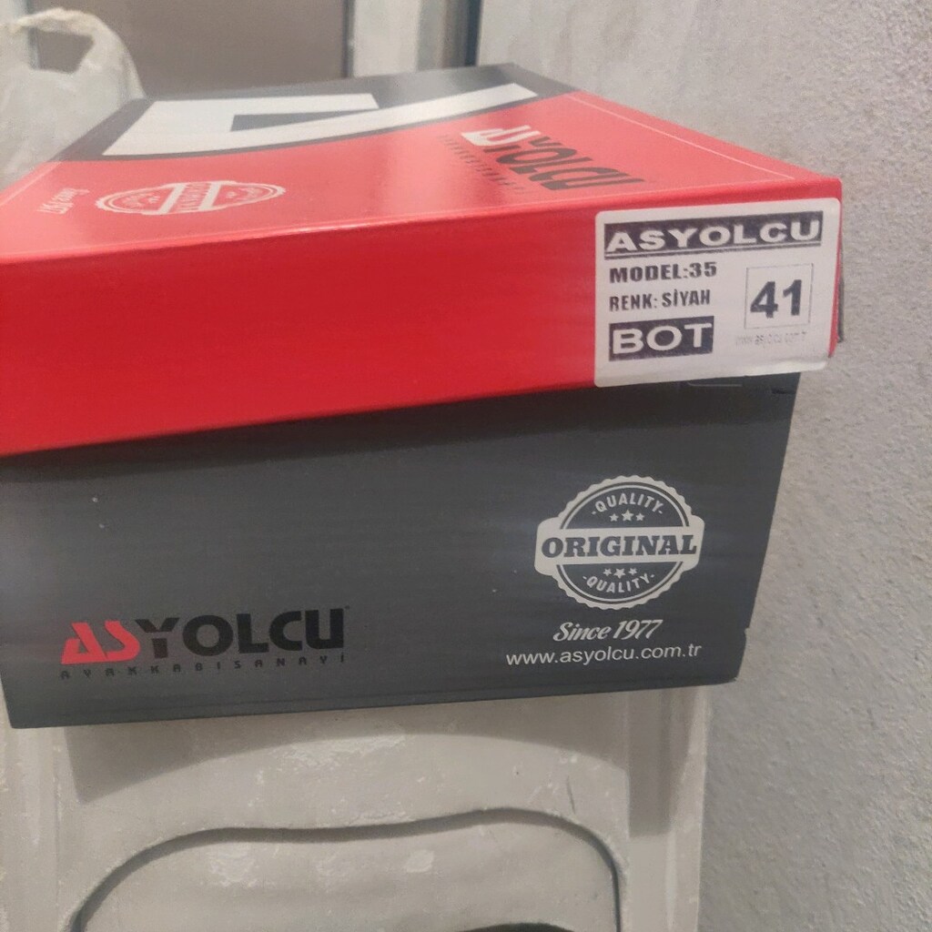41 numara hakiki deri sıfır bot - 3