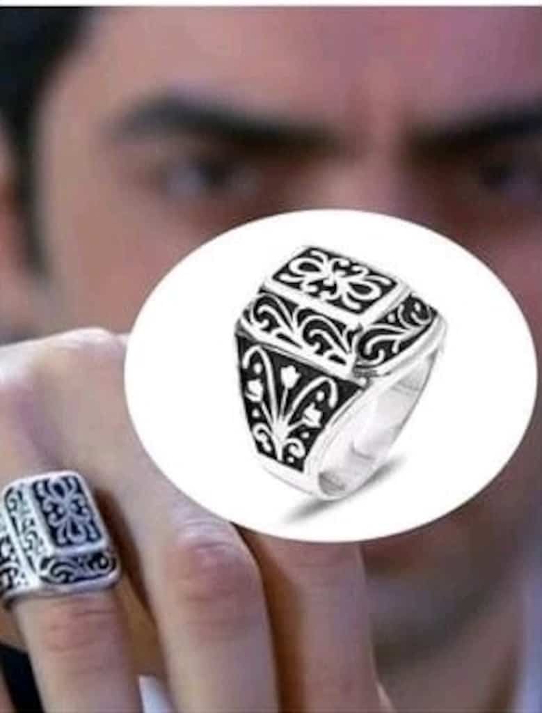 Polat Alemdar Yüzüğü 925 Ayar Gümüş - 3