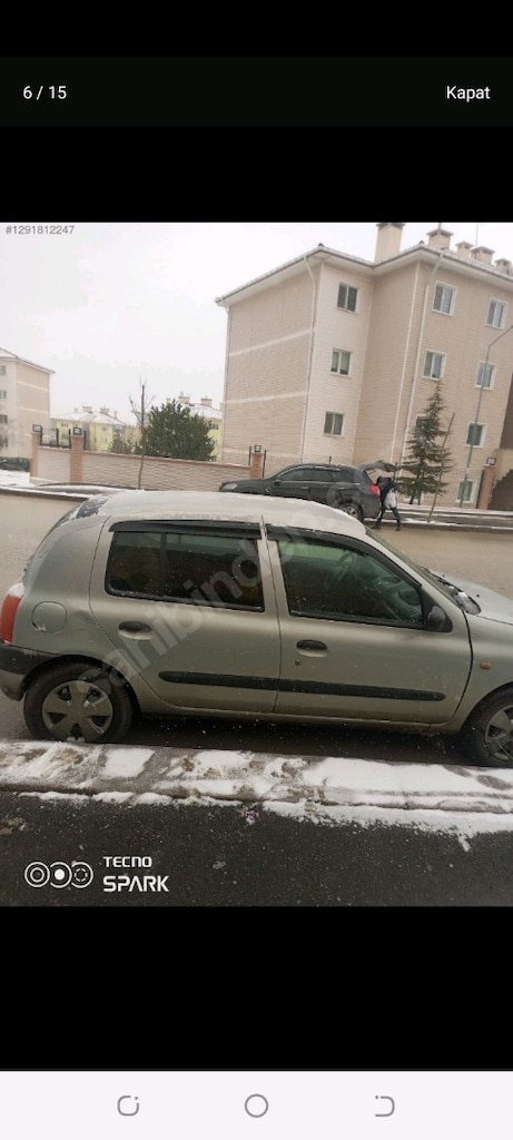 Clio2 1999 model RTA - 2