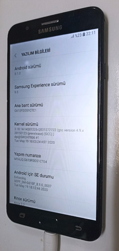 SAMSUNG J7 PRİM Model: G610F - 3