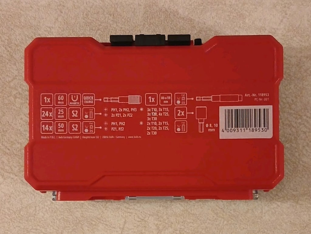 EİNHELL M-CASE 42 PARÇA VİDALAMA UÇ SETİ - 3