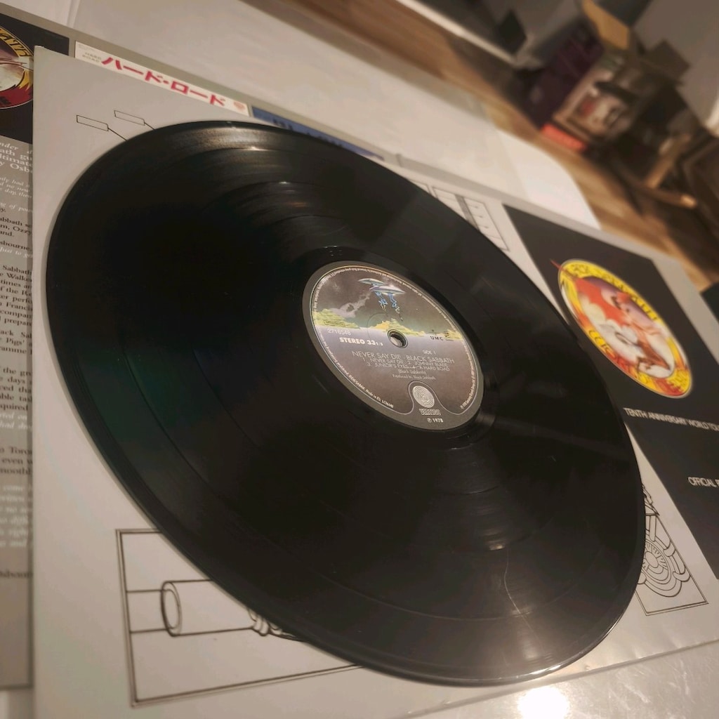 Black Sabbath Never Say Die! Plak - 5