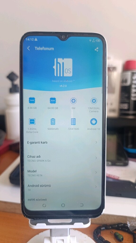 Tecno Spark 6 go Tr - 4