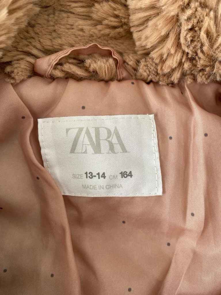 Zara kız çocuk pelış mont - 2