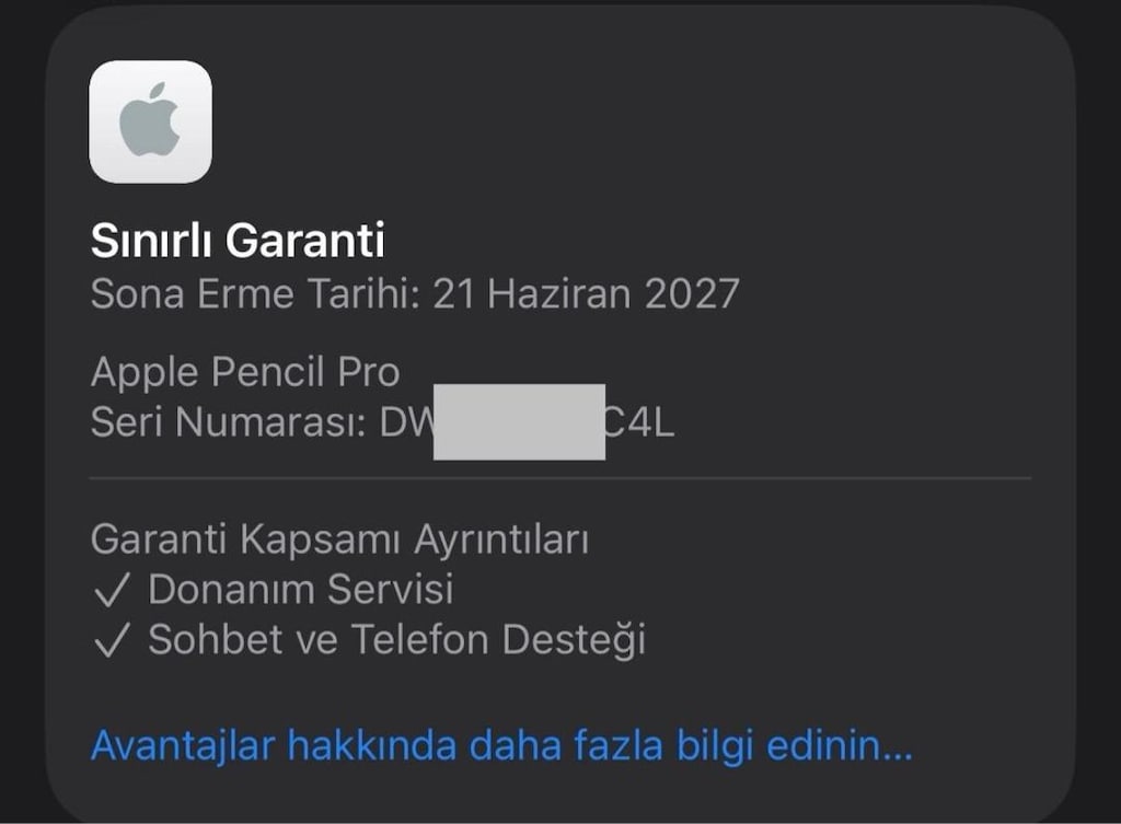 Apple Pencil Pro ÇOK TEMİZ GARANTİLİ Apple Pencil - 8