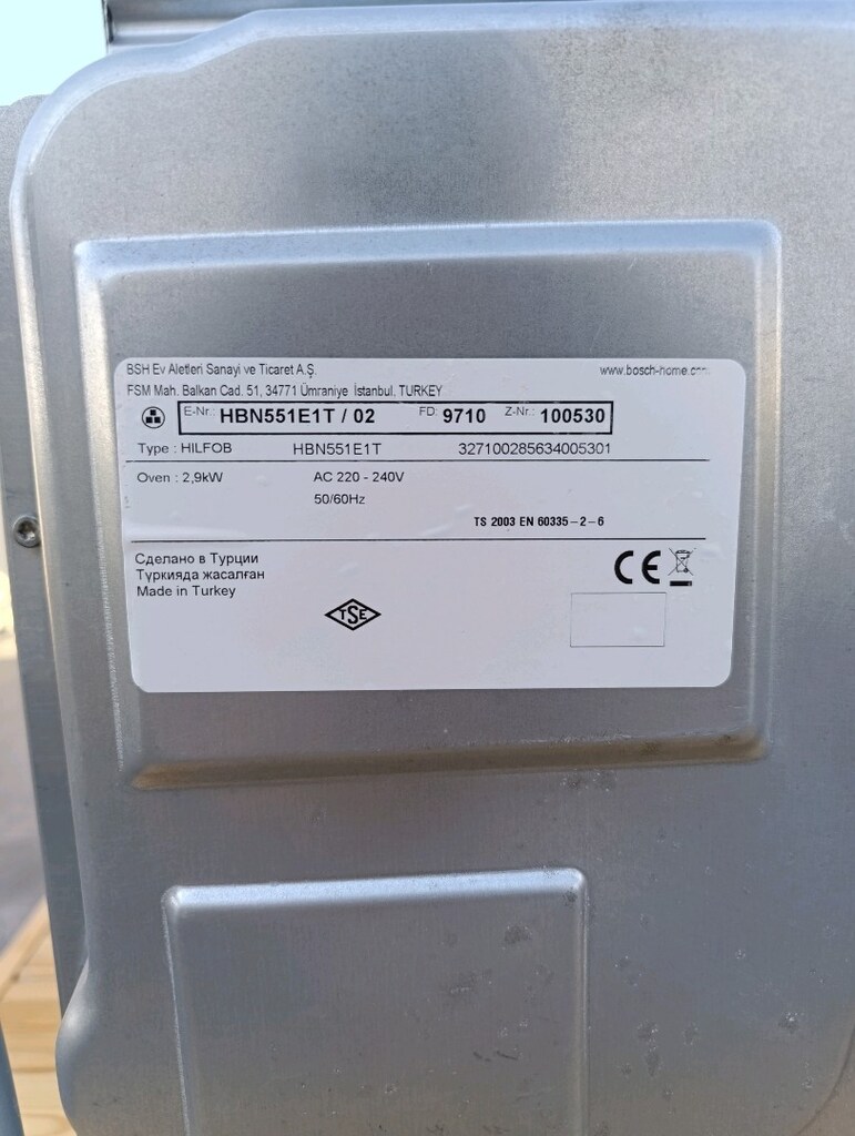 **YEPYENİ** Bosch Marka Ankastre Fırın - 7