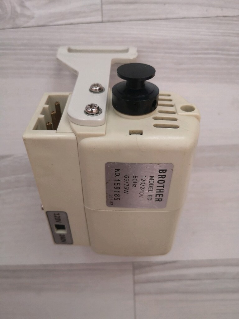 Brother marka orijinal Avrupa ev tipi dikiş makinesi motor ve pedalı. - 5