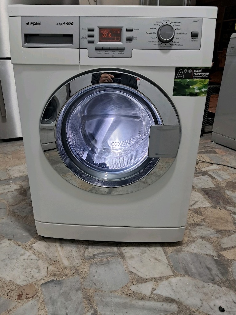 sıfır gibi arcelik 8kloluk camaşır makinesi 8.500tl - 2