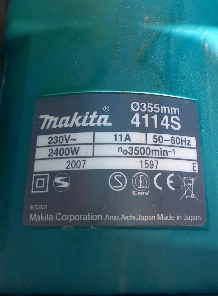 MAKİTA ORJİNAL BETON KESME MAKİNESİ - 2