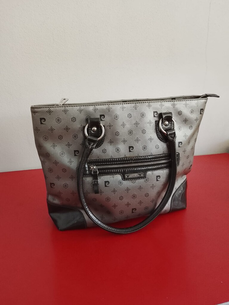 Orijinal Pierre Cardin Monogram Desenli Omuz Çantası - 2