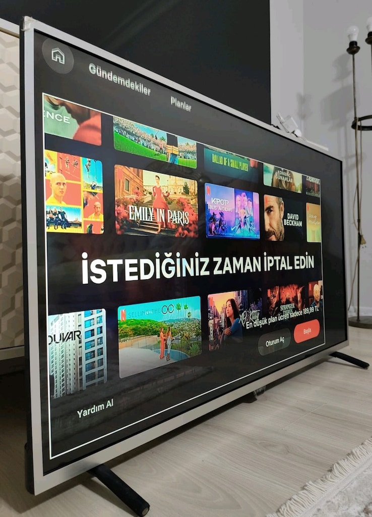 124 EKRAN AXEN MARKA LED TV - 2