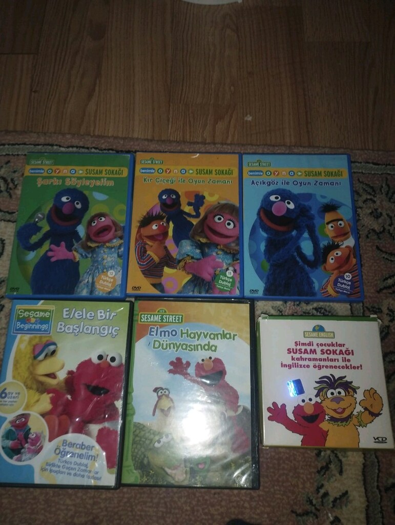 Susam Sokağı 35 Tane Dvd Artı 19 Vcd - 6