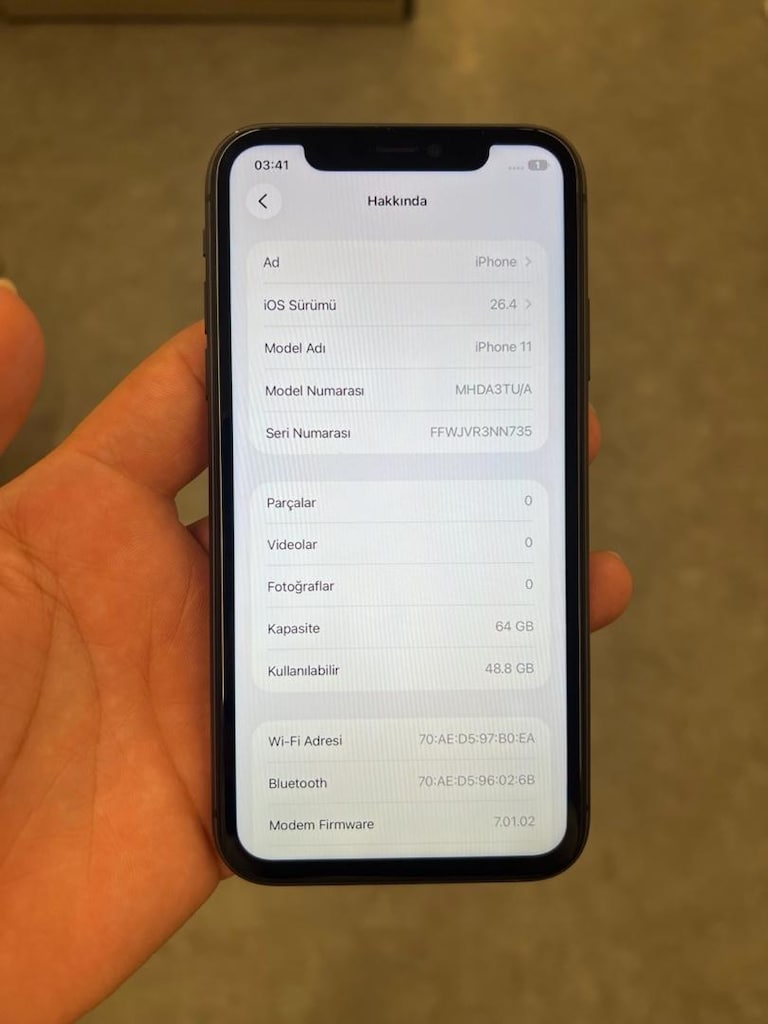 iPhone 11 64 GB % 83 Türkiye Cihazı Hatasız - 4