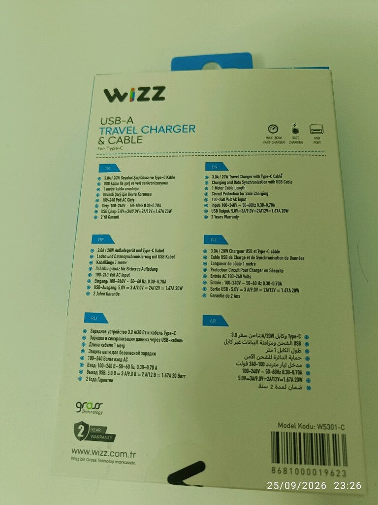 şarj cihazı ve kablosu takım - 2