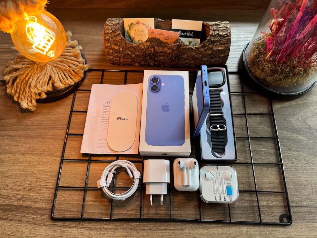 22 AY GARANTİLİ İPHONE 16 PLUS ULTRAMARİNE - 7