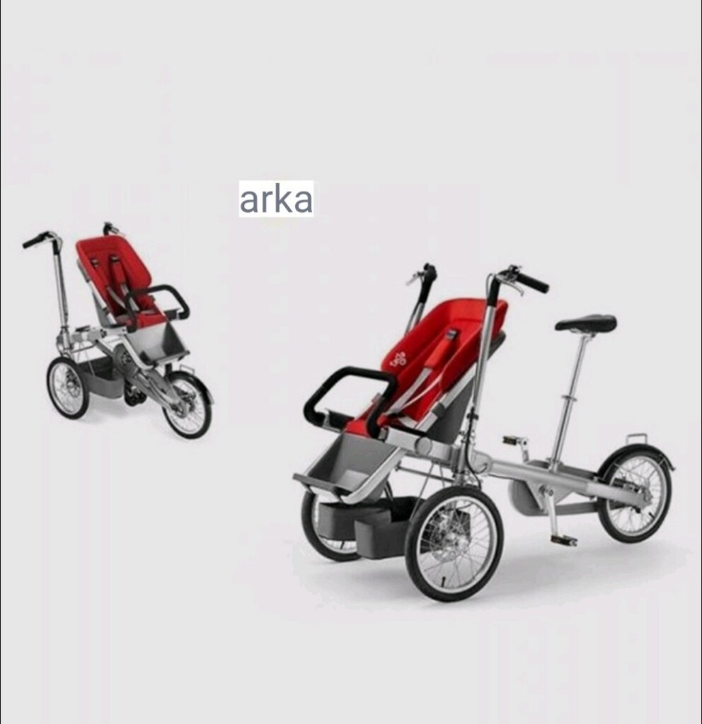 Satılık Temiz Taga Bike - Hem Bisiklet Hem Bebek Arabası - 3