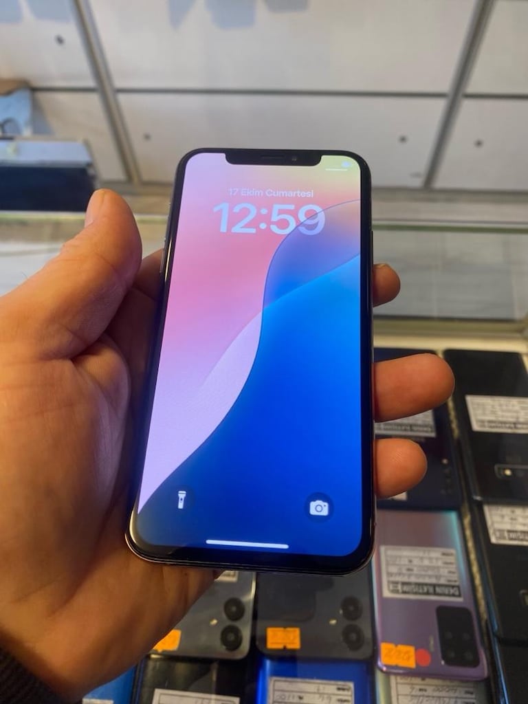 İPHONE XS 256 GB KUSURSUZ HERSEY AKTİF GOLD FULL ORJİNAL - 7