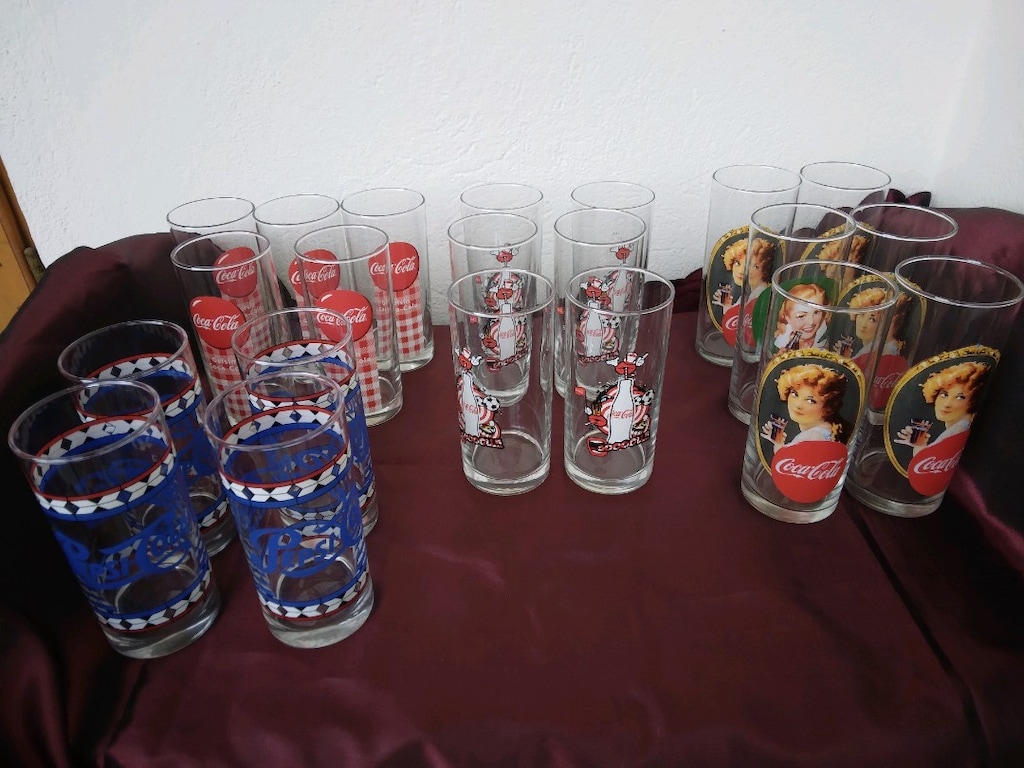 Coca-Cola - Pepsi bardak - vintage - 11