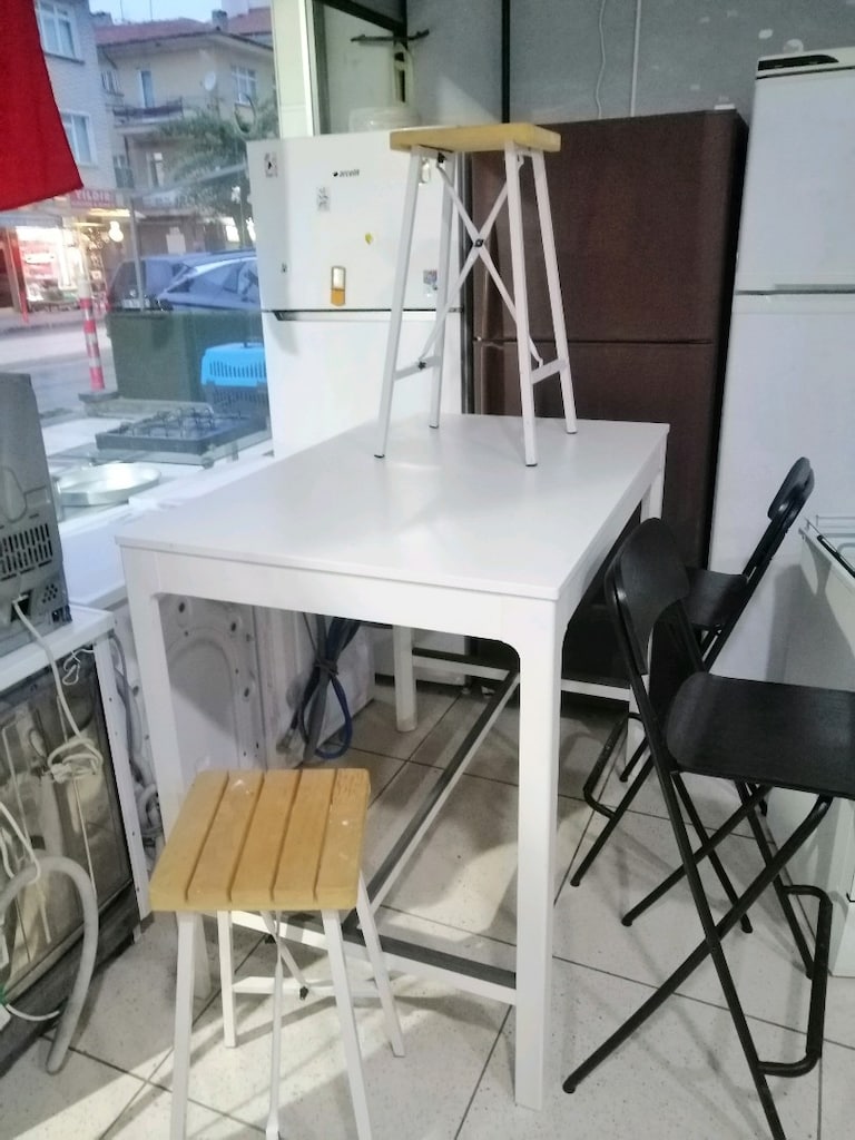 İkea bar masa sandalye takımı - 4