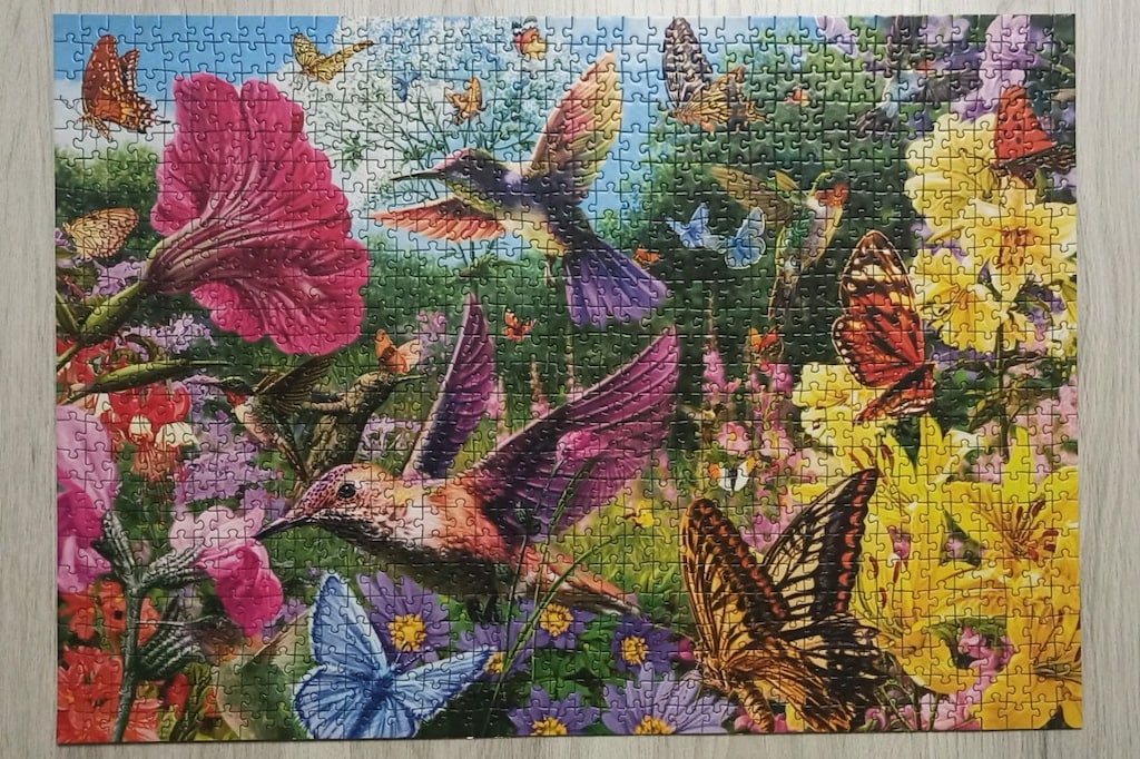 Arlası Bantlı Yapılmış Puzzle - 12