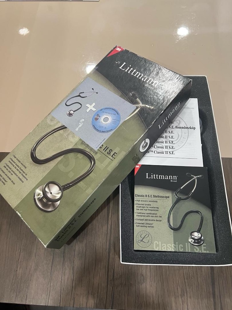 litmann steteskop hiç kullanılmadı hediyedir. - 2
