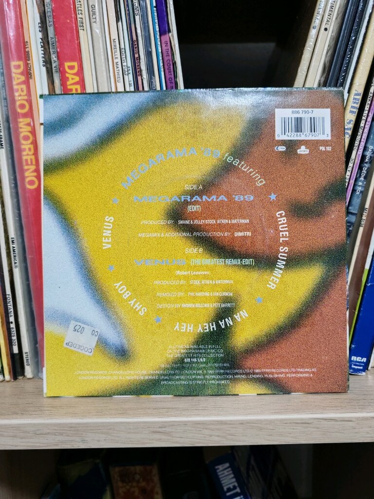 Bananarama & Megarama '89 45 lik - 2