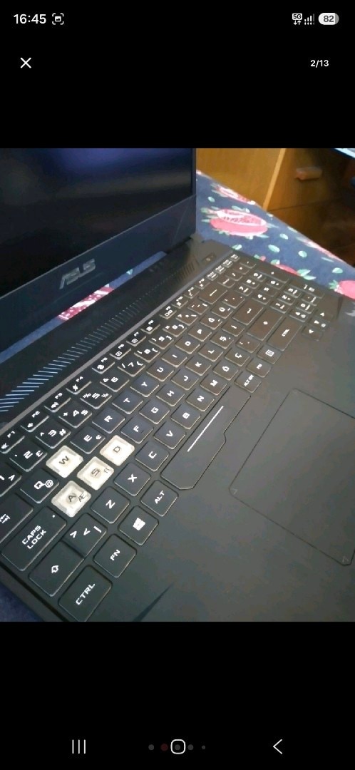 asus tuf ryzen7 laptop - 6