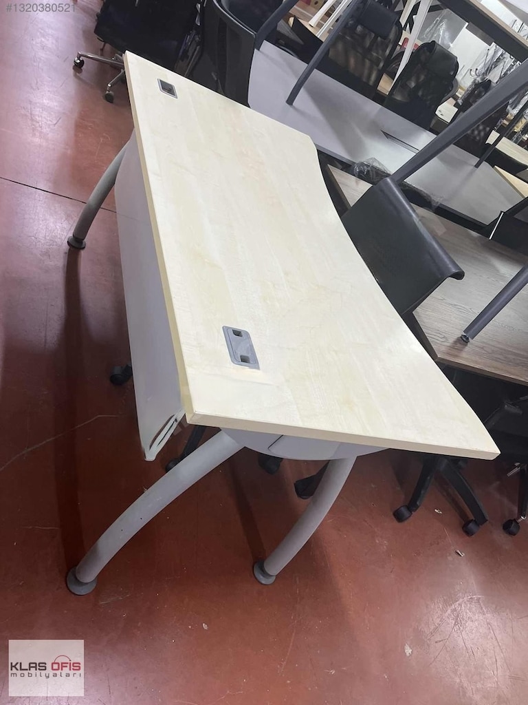 KLAS OFİS PENDİK 150x70 NURUS AKÇAAĞAÇ PERSONEL MASASI İKİNCİ EL - 2
