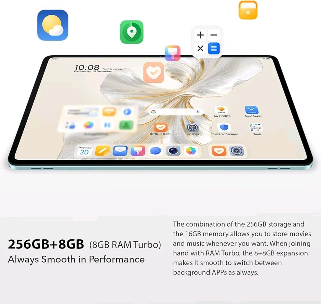 Honor Pad 9 256 GB 12.1" Tablet - 7