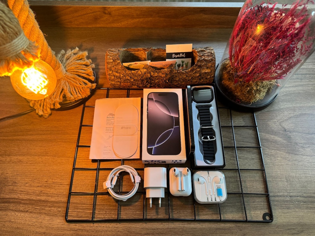 GARANTİLİ 512 GB İPHONE 16 PRO MAX BLACK TİTANİUM - 6