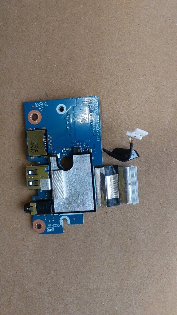 Acer Nitro 5 AN515-58 USB LAN JACK Anakartı - 2