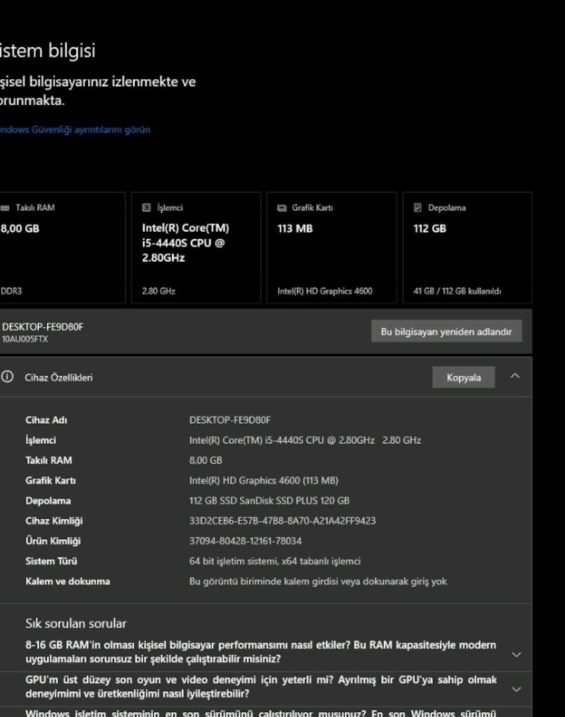Çok Uygun Fiyata... 6 ADET PC + VGA SWİTCH + MONİTÖR + KLAVYE/MOUSE + - 2