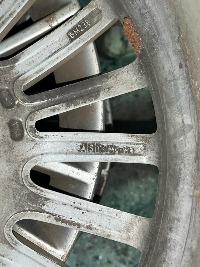 17 inç logosuz orjinal Germany Bmw jant takımı - 6